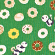 Cotorienne‘Panda Loves Sweets’- color A(ivy green)